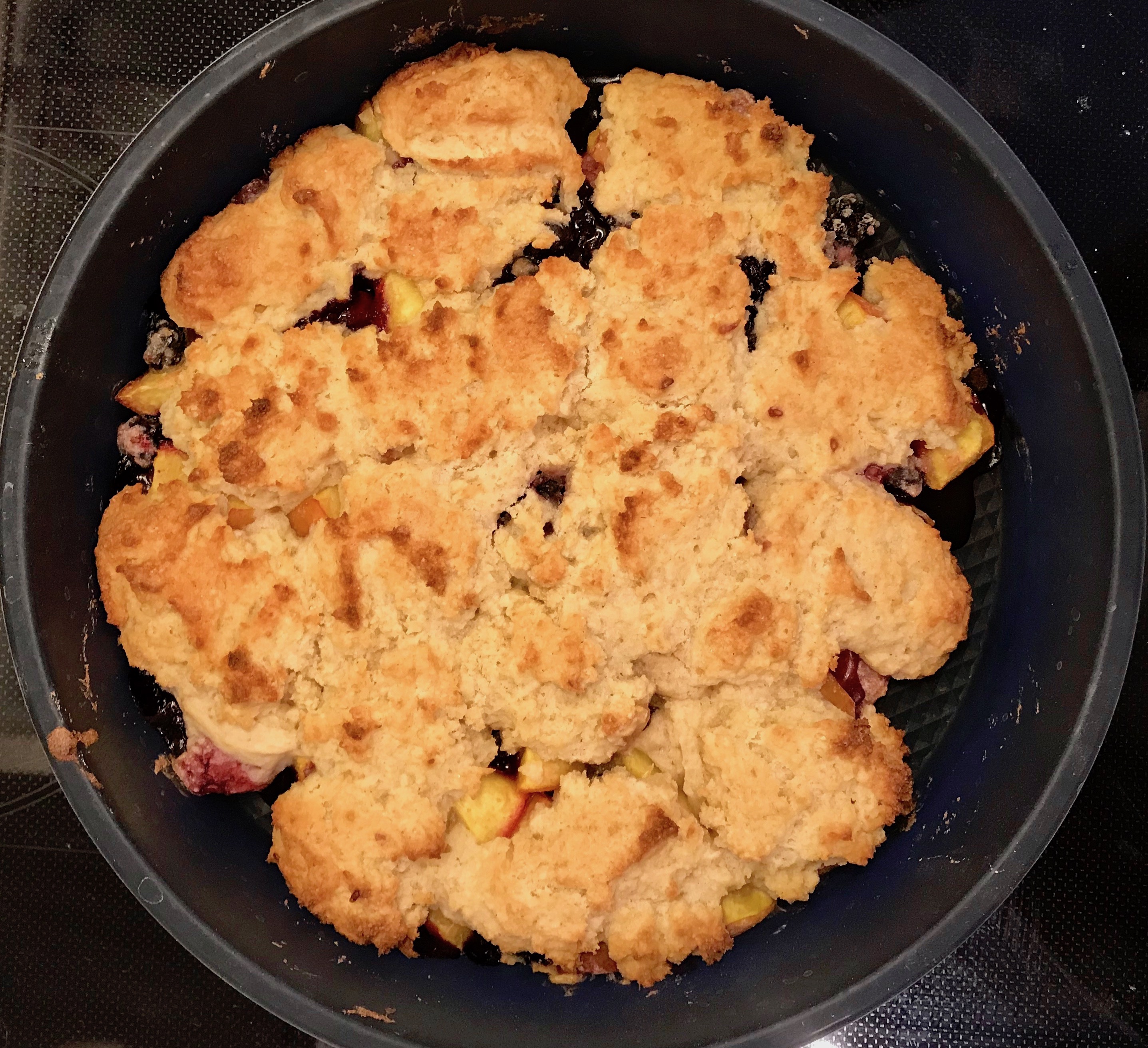 Gluten-Free Blackberry Cobbler
