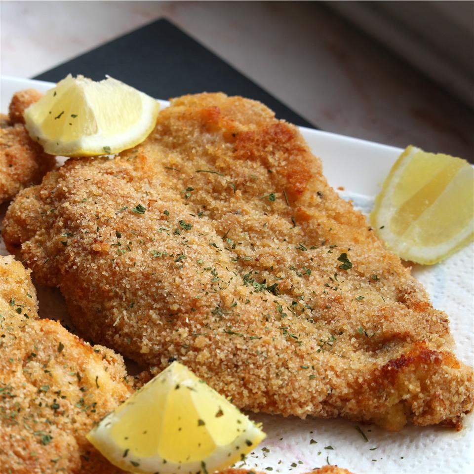 Baked Chicken Schnitzel