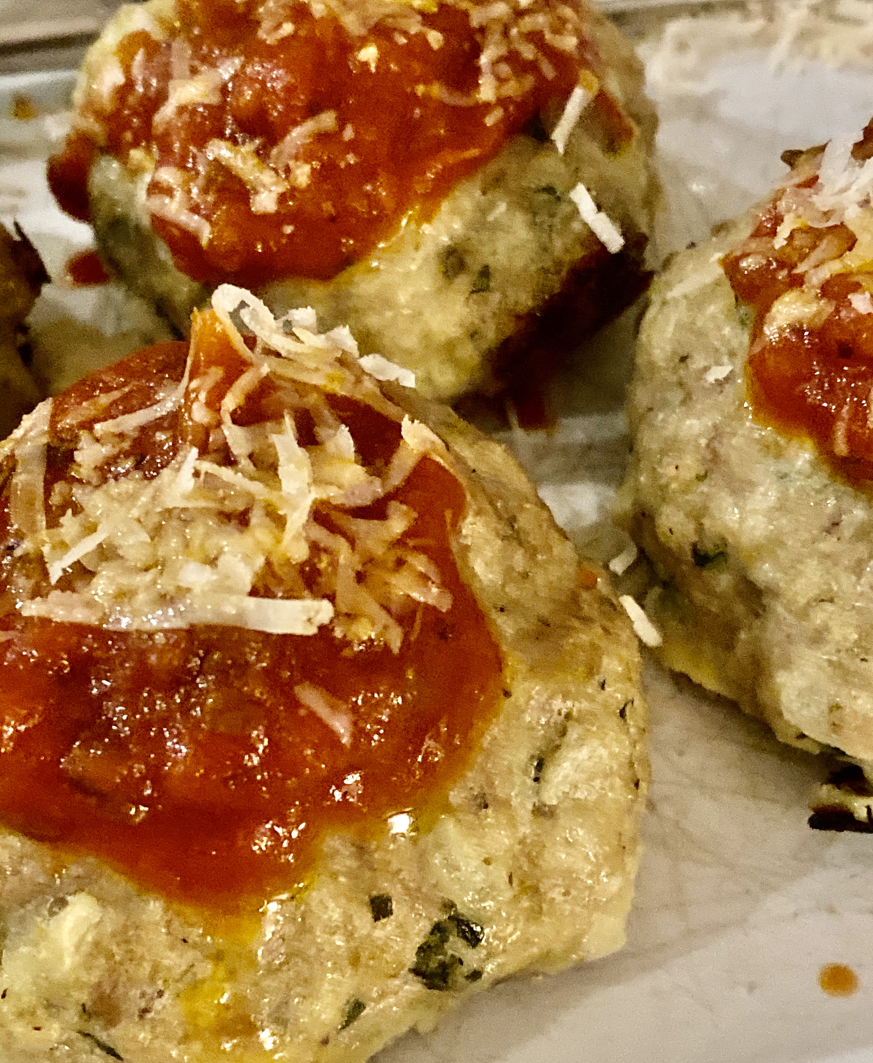 Yummy for the Tummy Turkey-Basil Meatballs