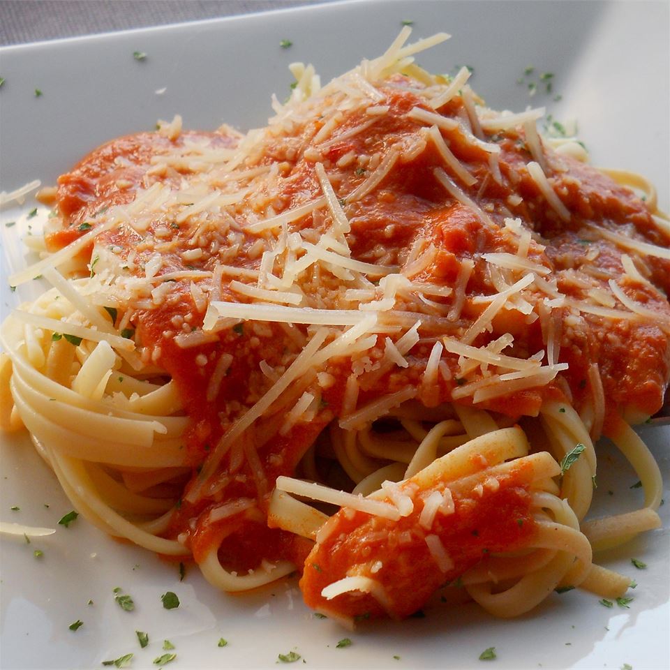 Easy Creamy Bell Pepper Marinara