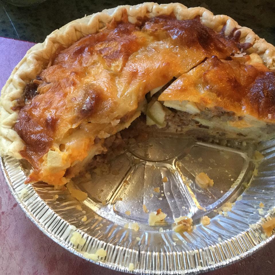 Amy's Sausage Apple Pie