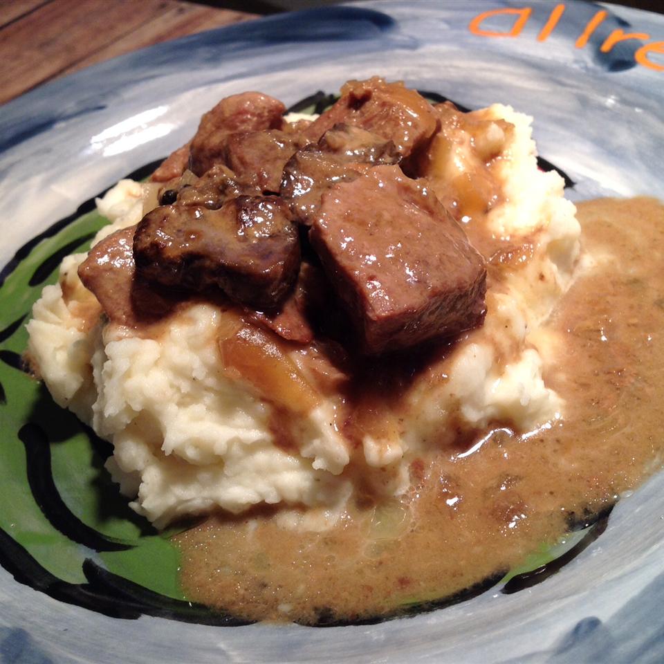 Savory Slow Cooker Beef Tips