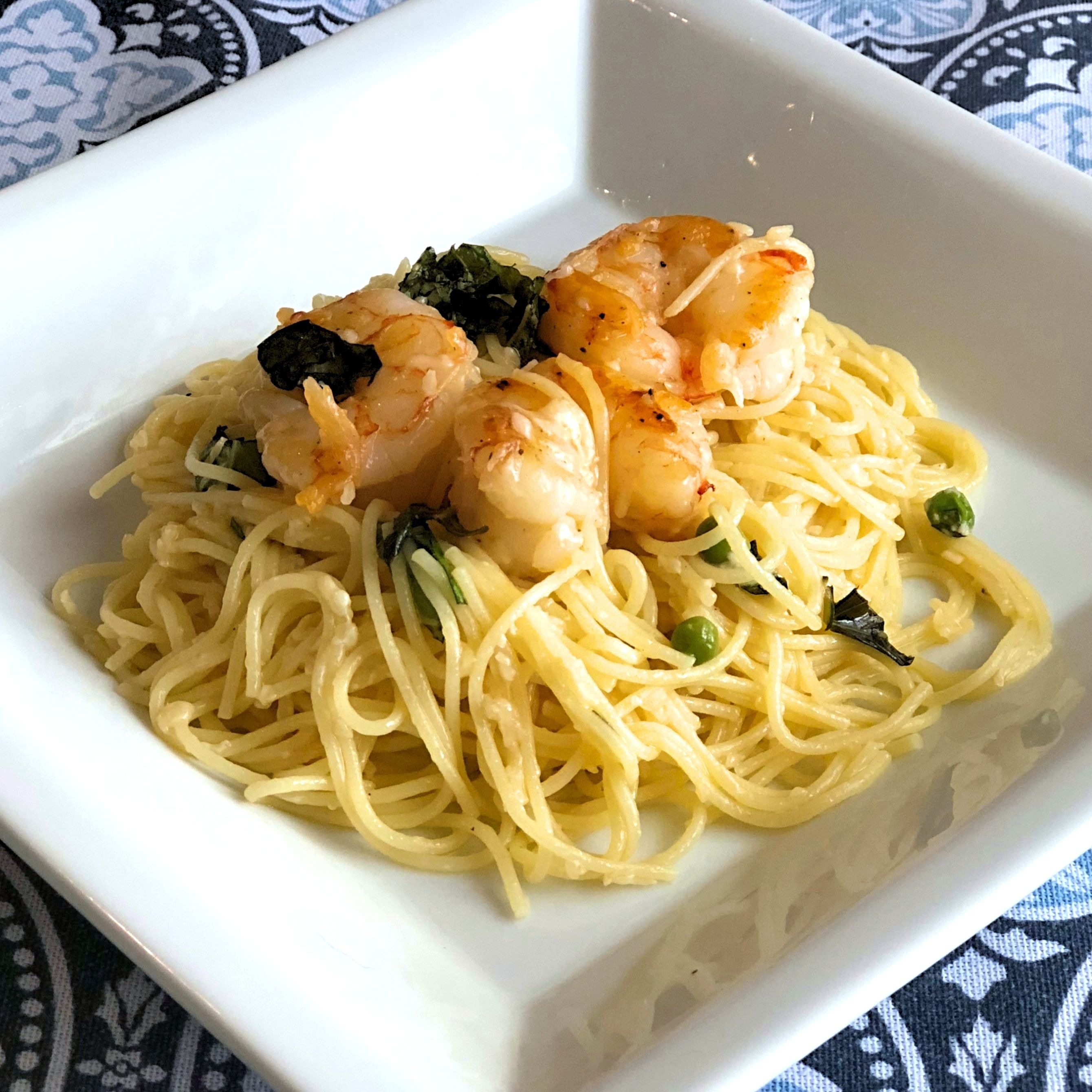 Last-Minute Lemon Spaghetti and Shrimp