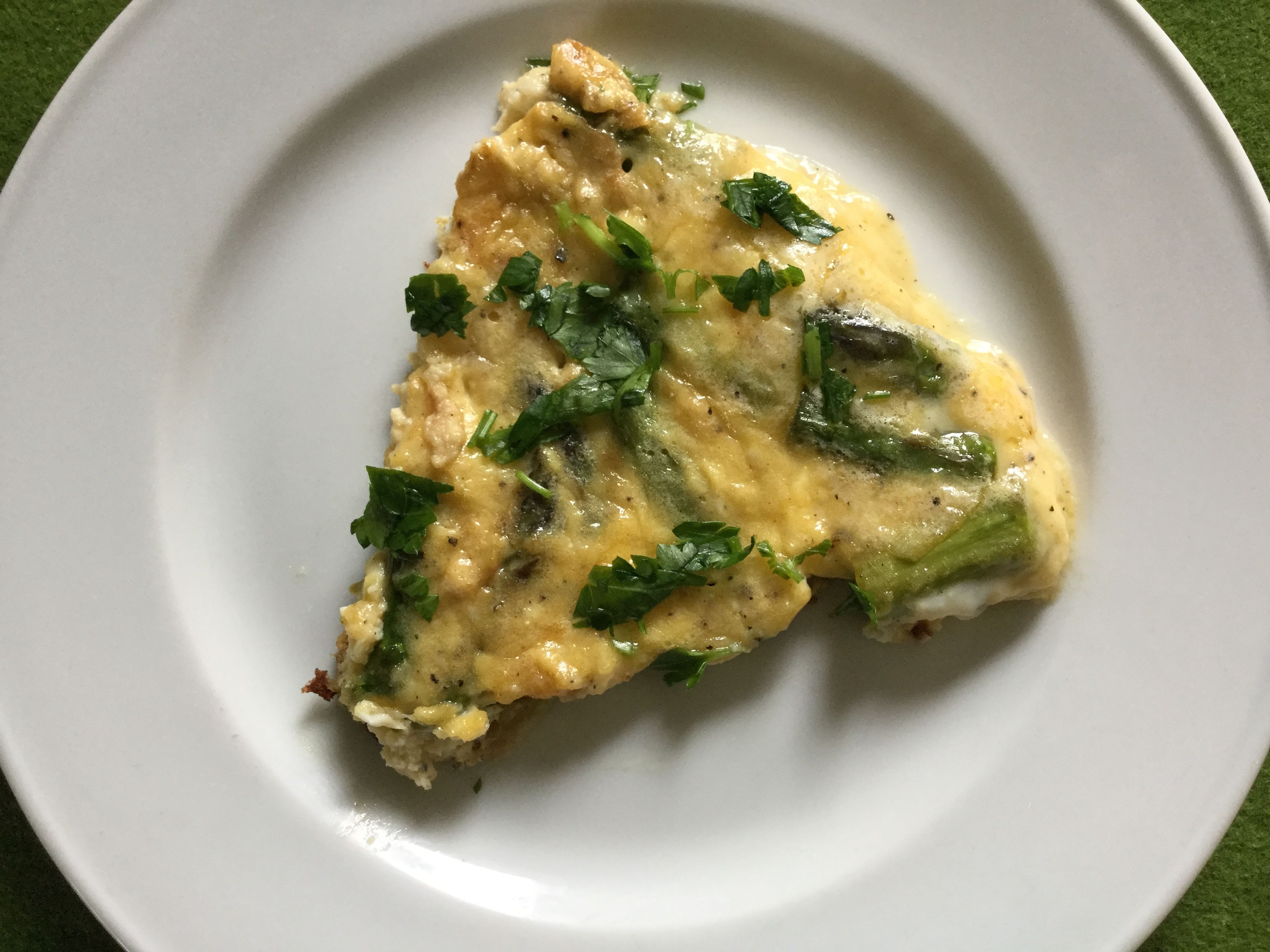 Easy Asparagus Frittata