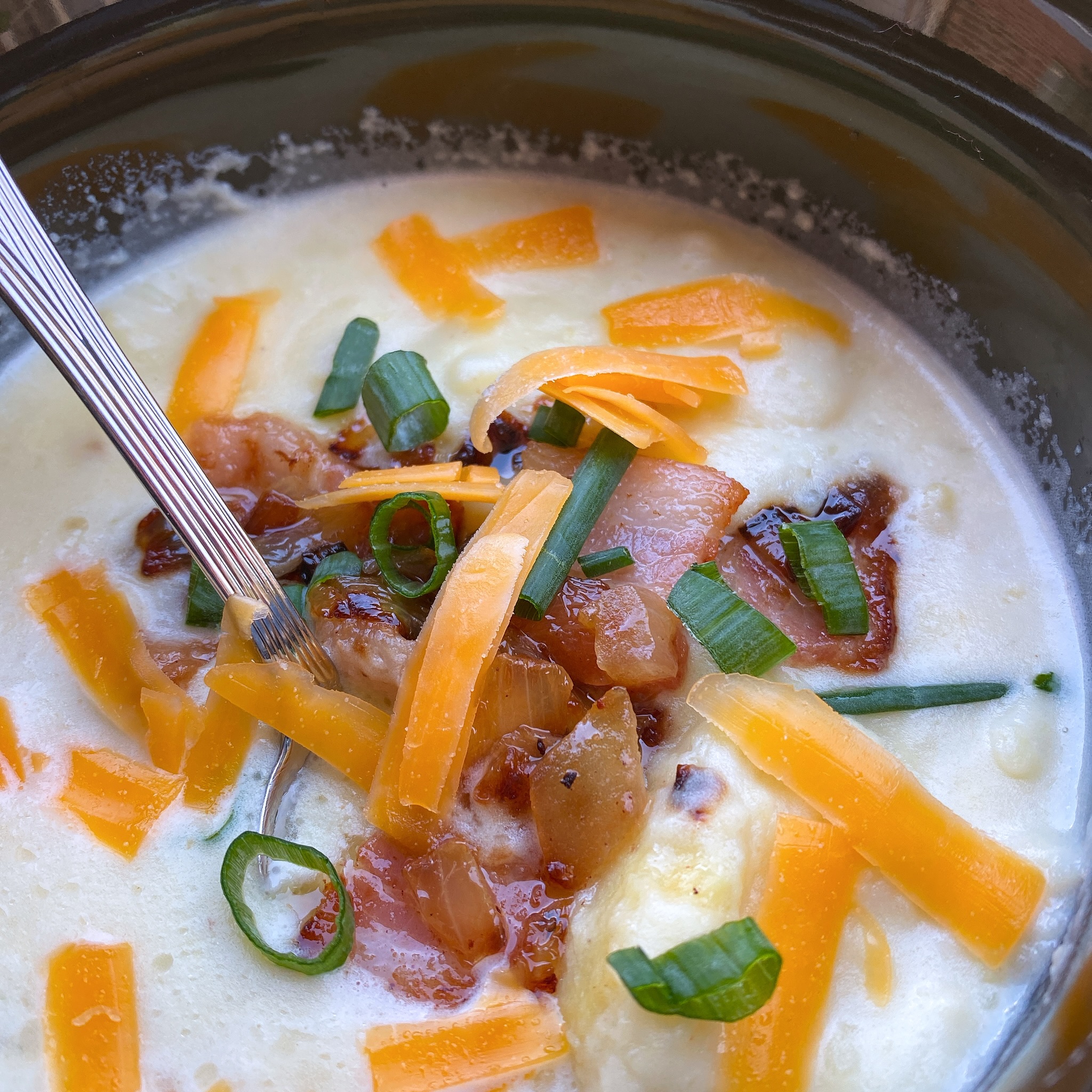 Instant Pot® Loaded Baked Potato Soup