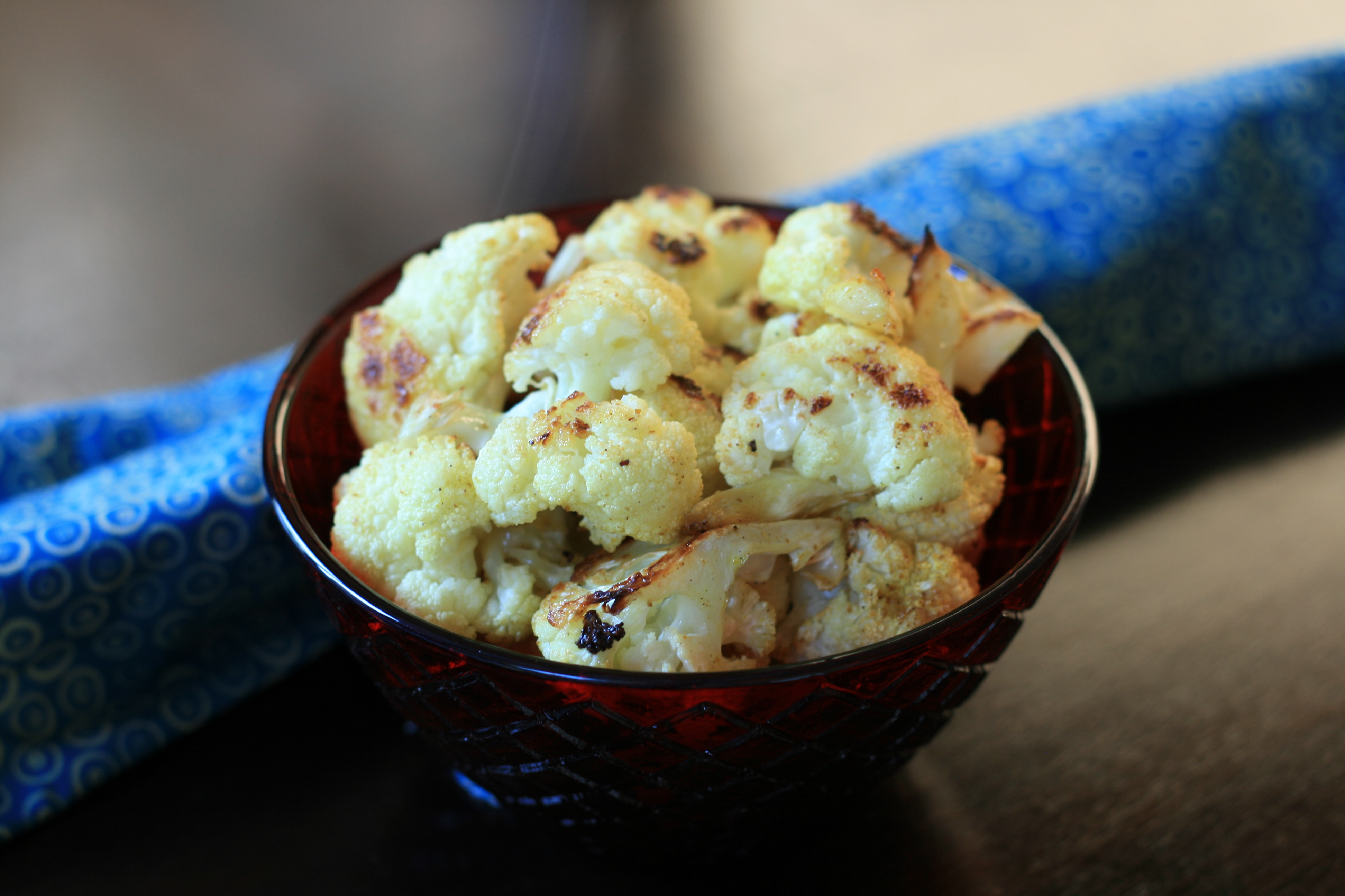 Easy Roasted Cauliflower