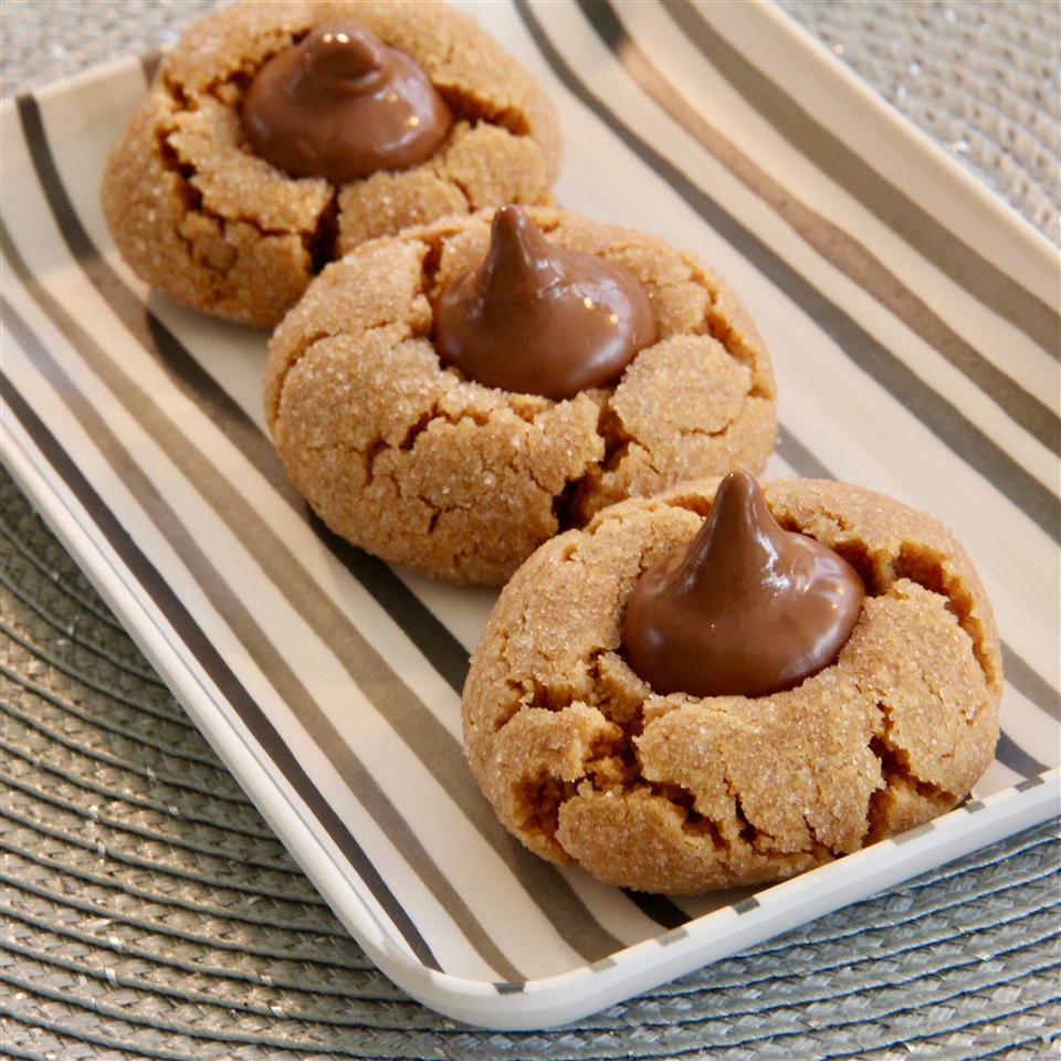 World's Easiest Peanut Butter Blossoms