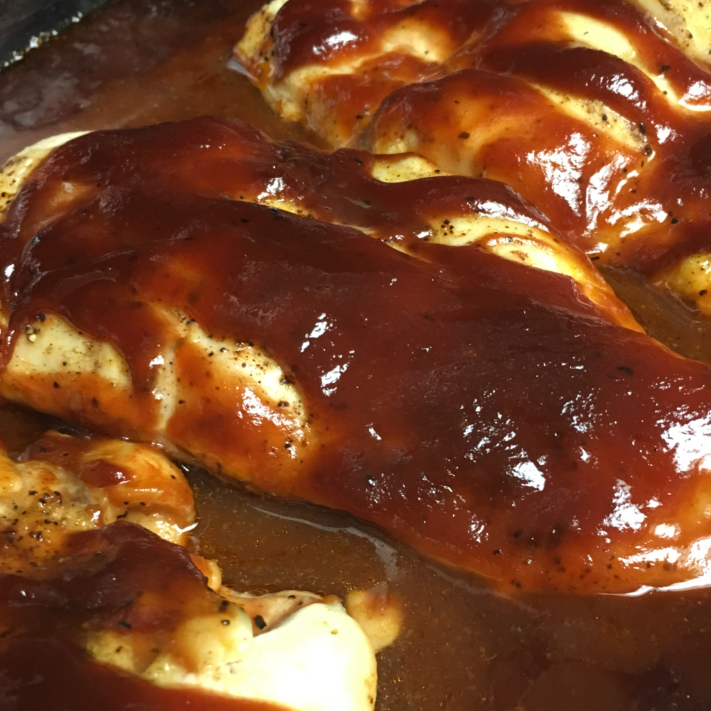 Baked Chicken In a Sweet BBQ Sauce