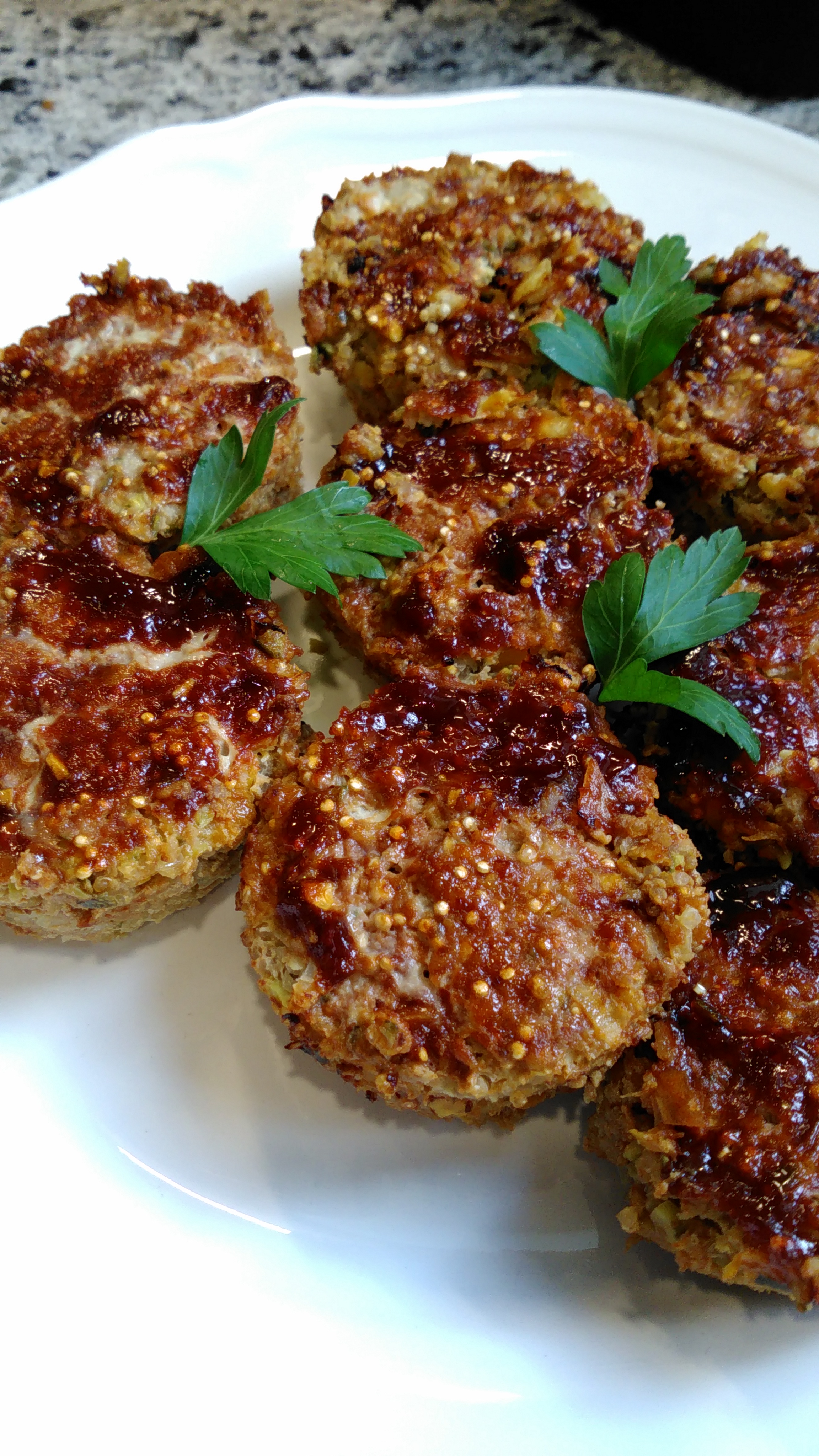 Turkey Veggie Meatloaf Cups