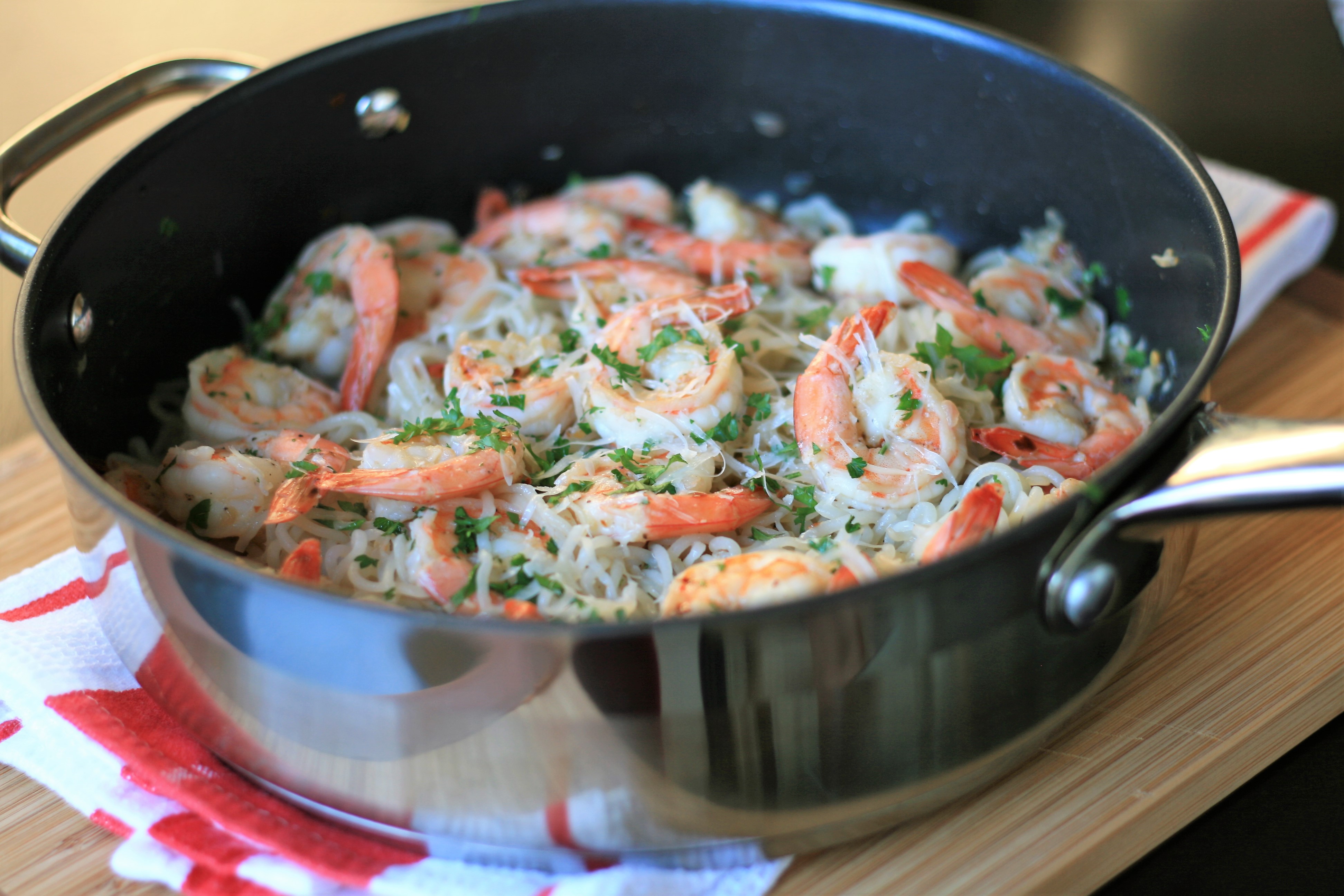 Keto Shrimp Scampi
