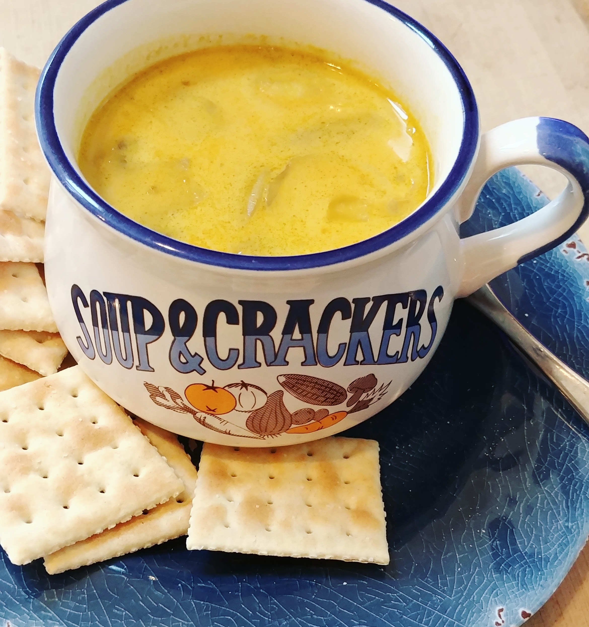 Curried Squash-Mushroom Soup