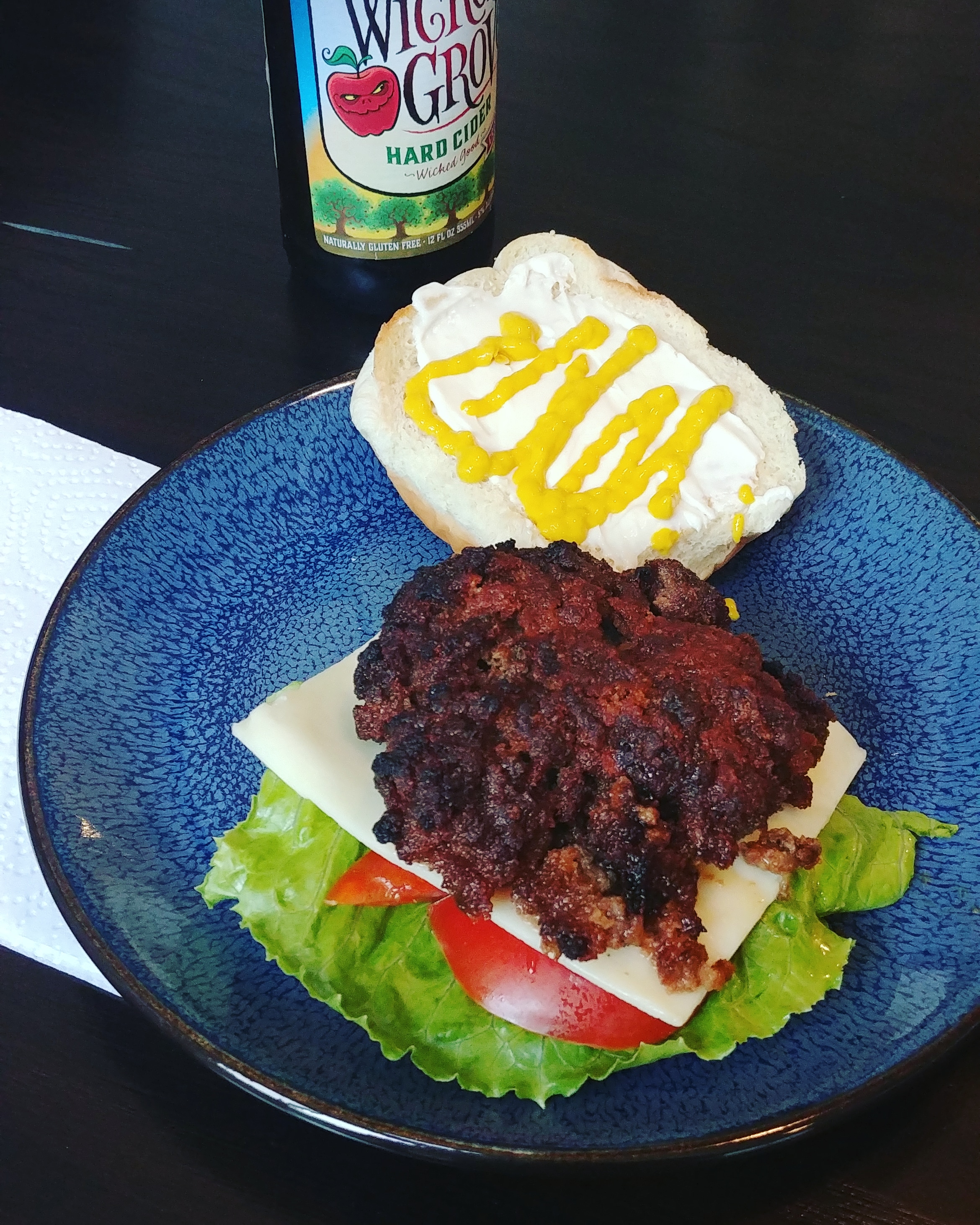 My Husband's Favorite Baked Burgers