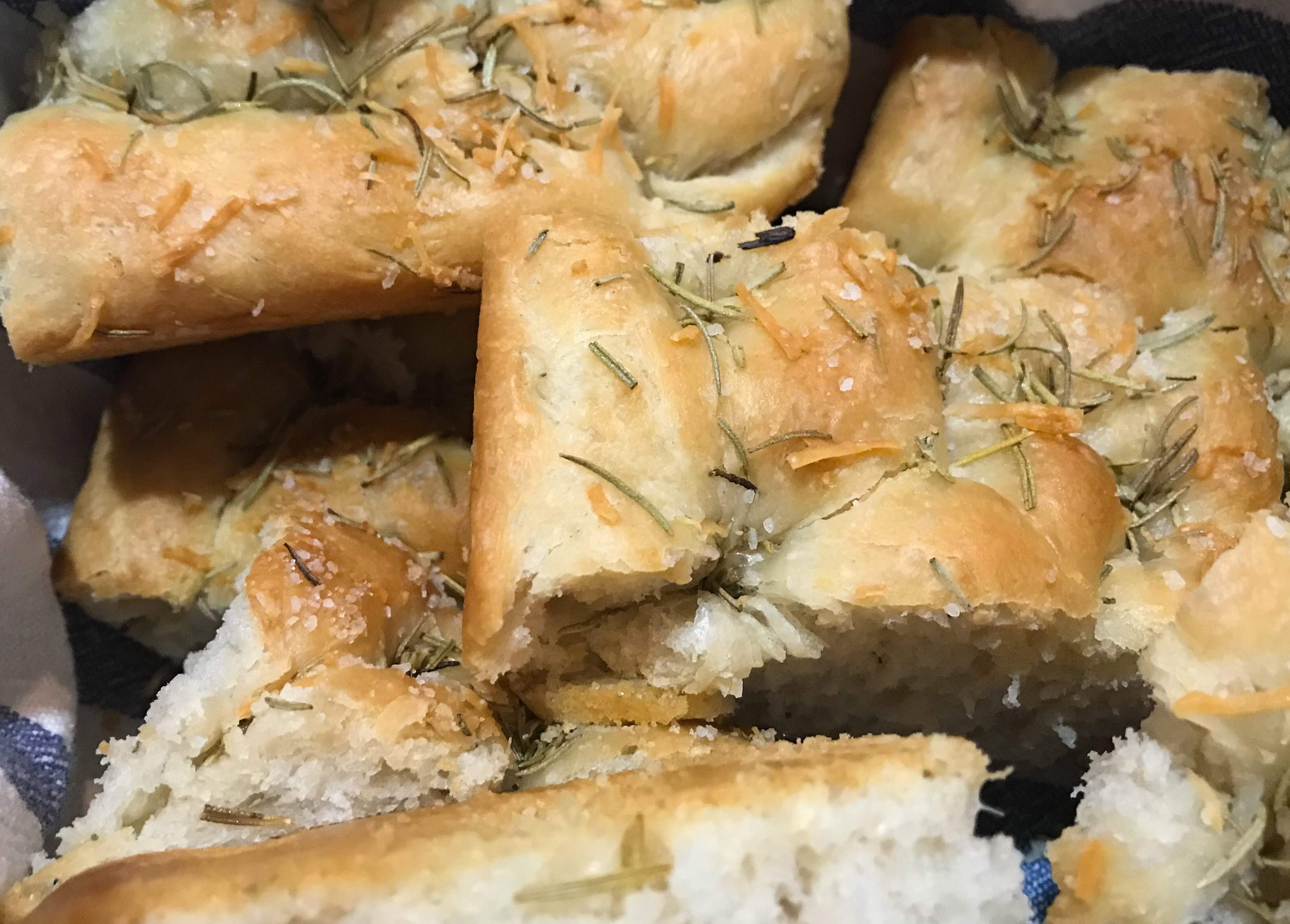 Bread Machine Focaccia