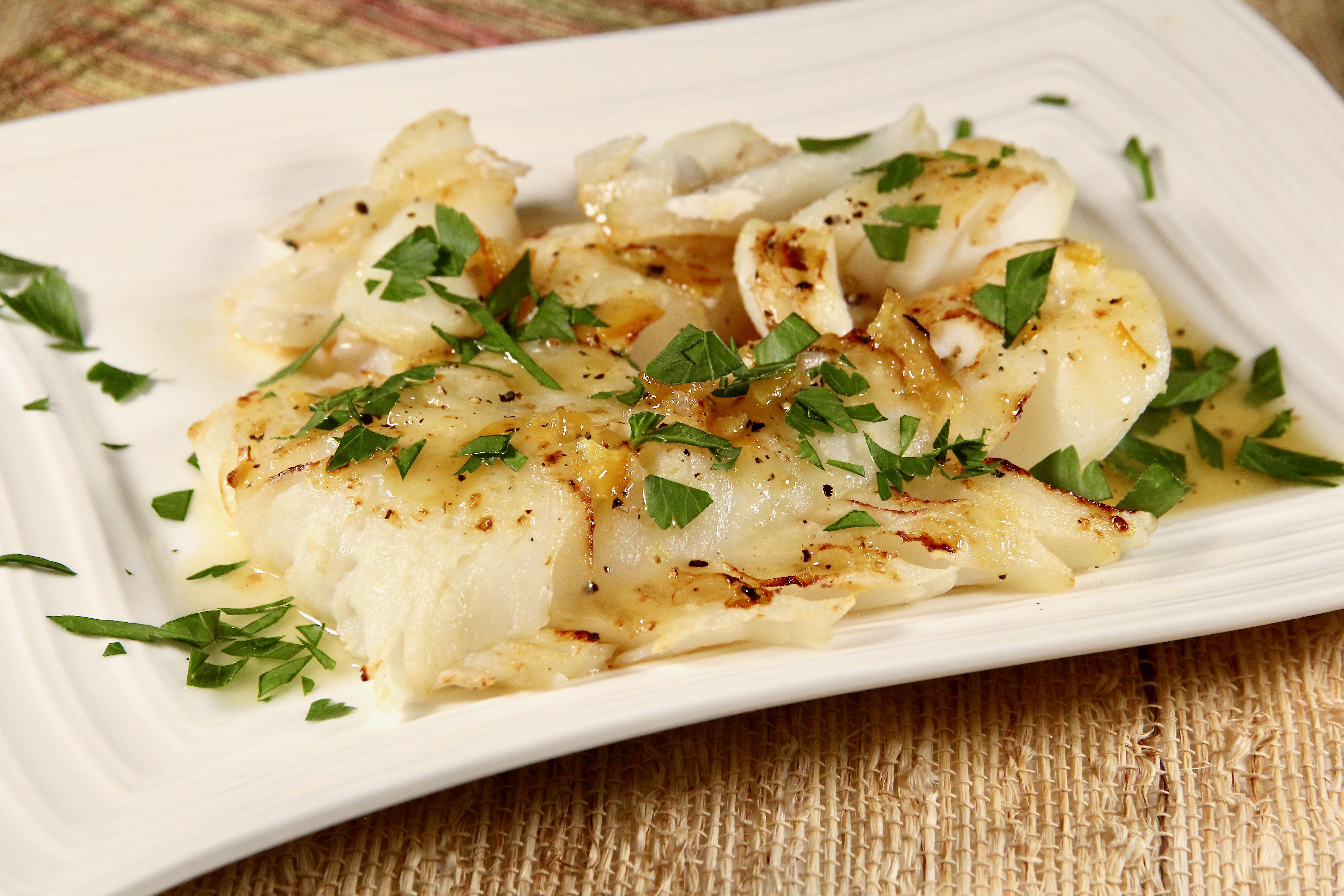 Honey-Orange Glazed Cod