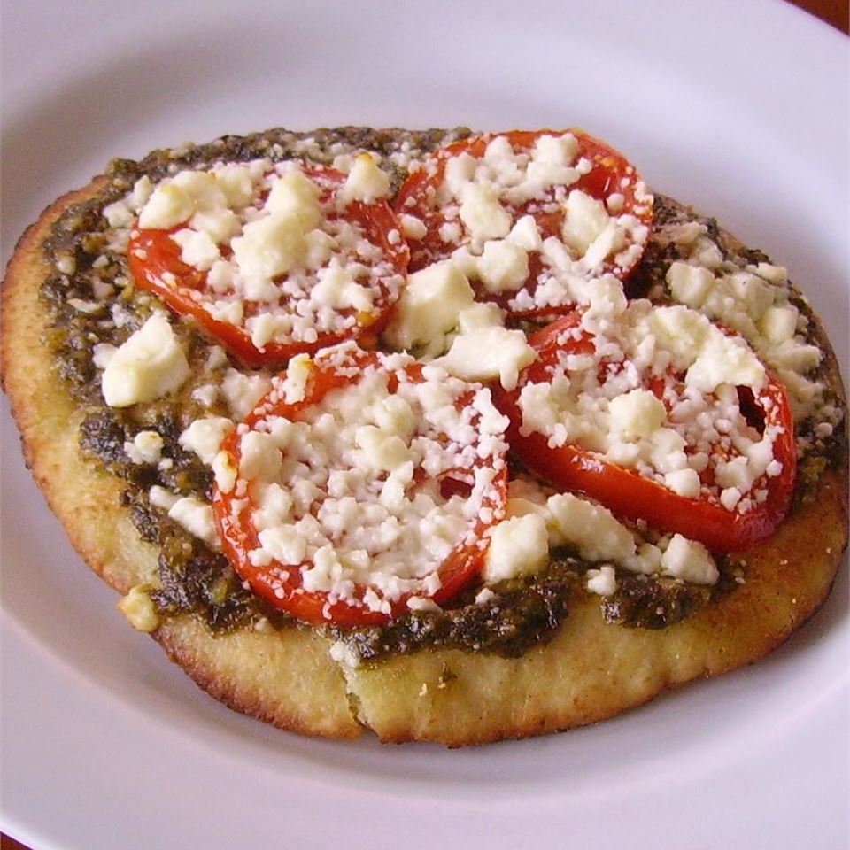 Pesto Pita Pizza