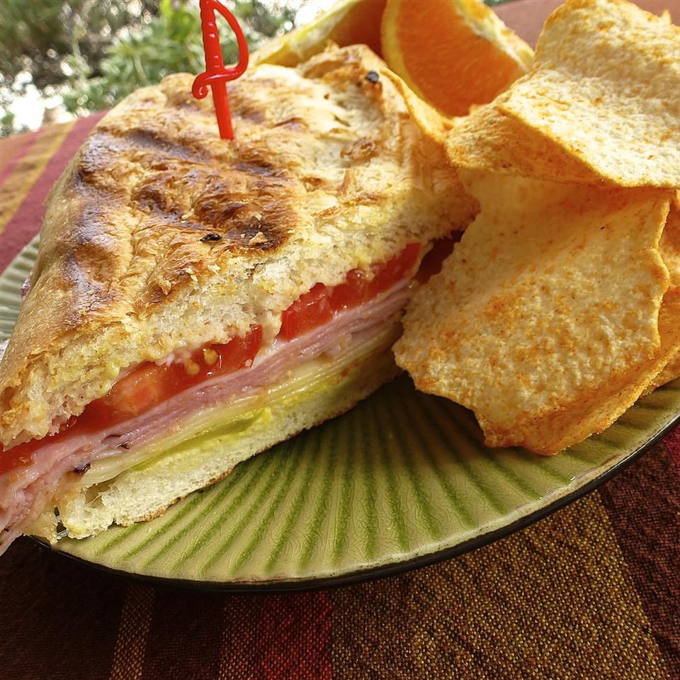Classic Cuban Midnight (Medianoche) Sandwich