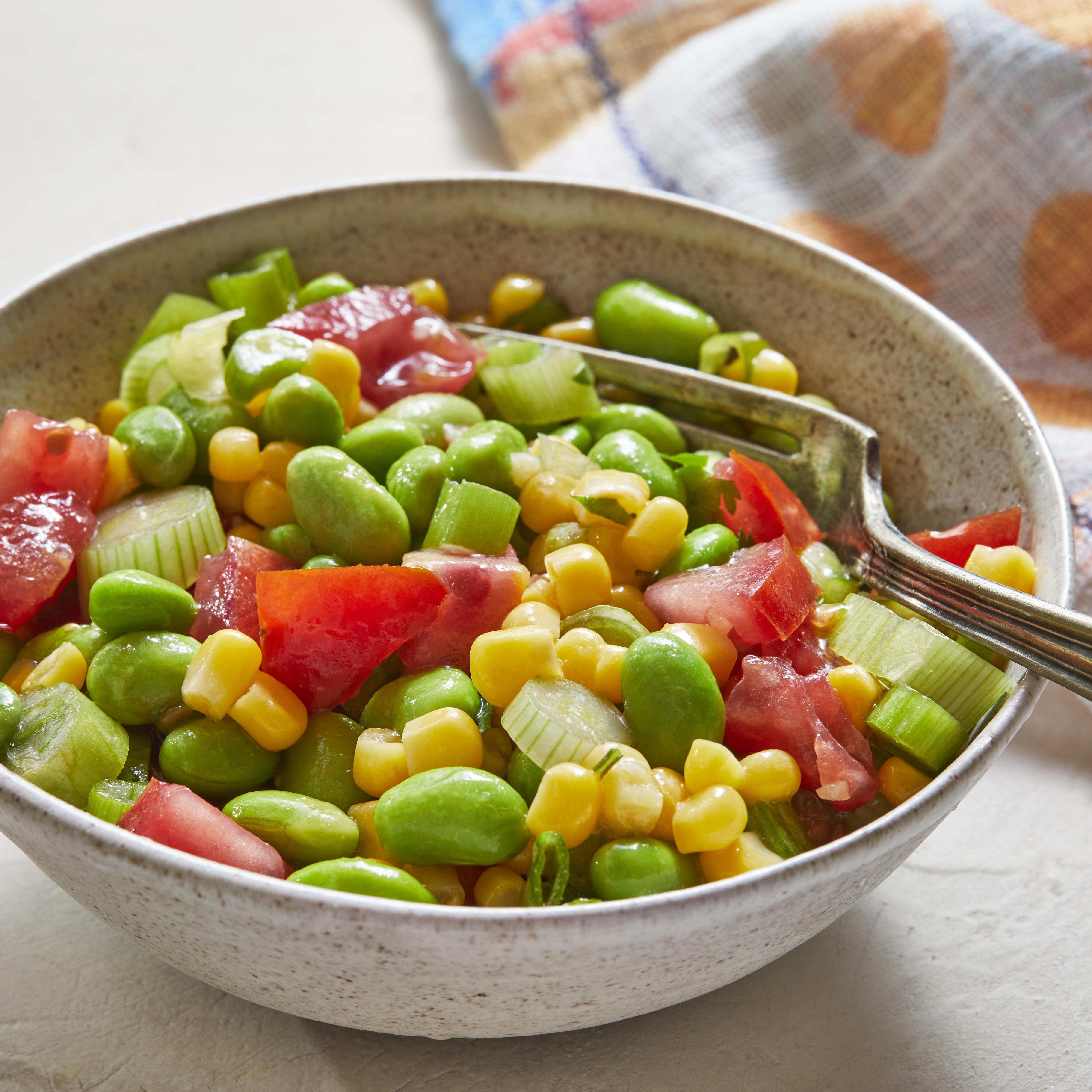 Edamame and Corn Salad