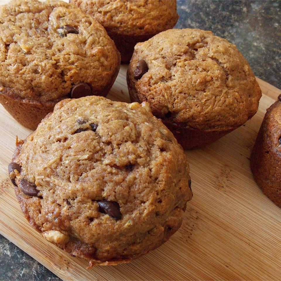 Zucchini-Chocolate Chip Muffins