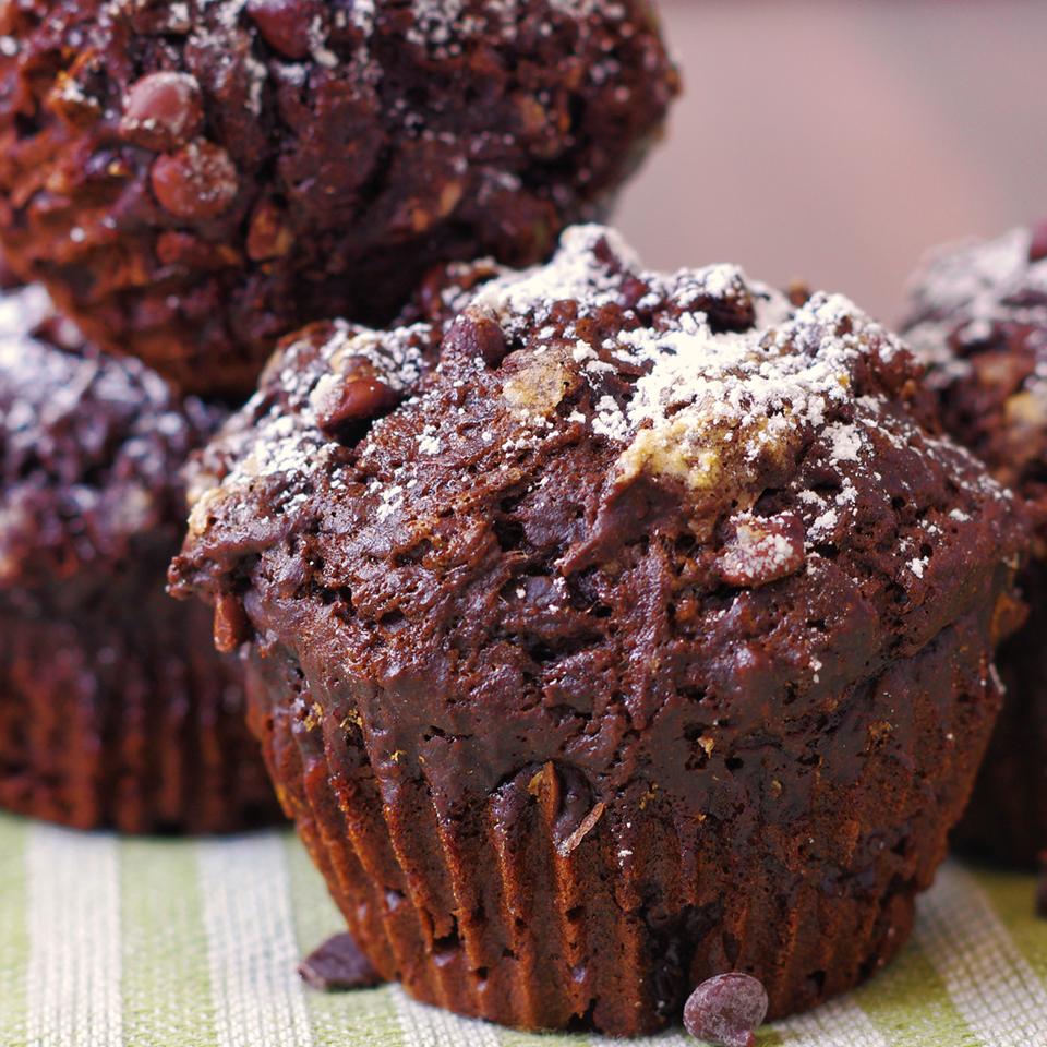 Chocolate Banana Muffins