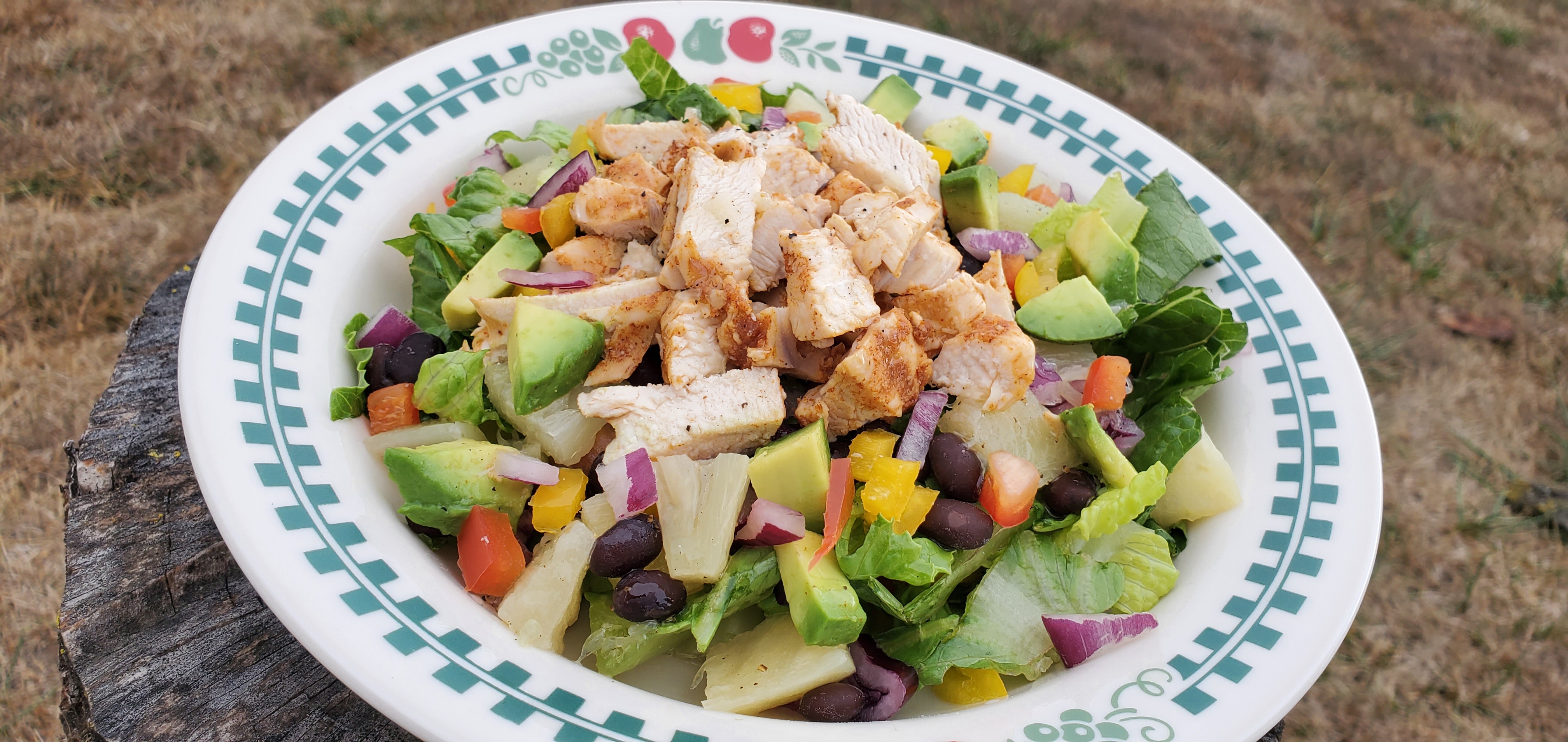 Cuban Grilled Chicken Salad
