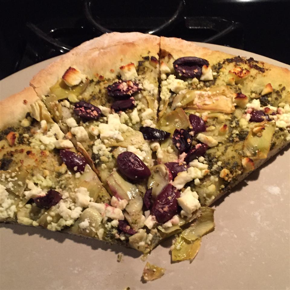 Mediterranean Whole Wheat Pizza