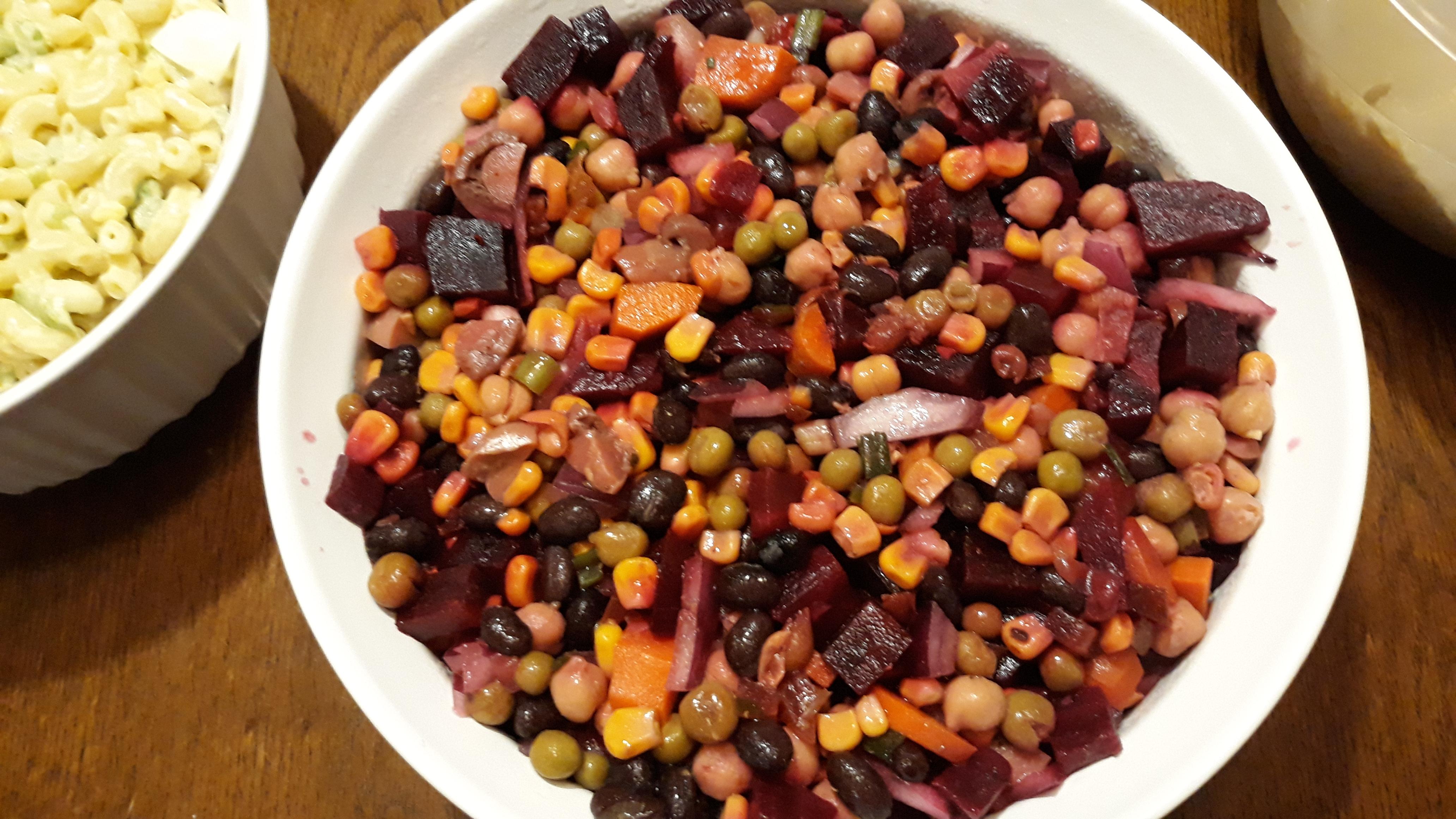 Russian Vinaigrette Beet Salad