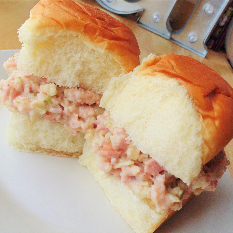 Cajun Ham Salad Sandwiches
