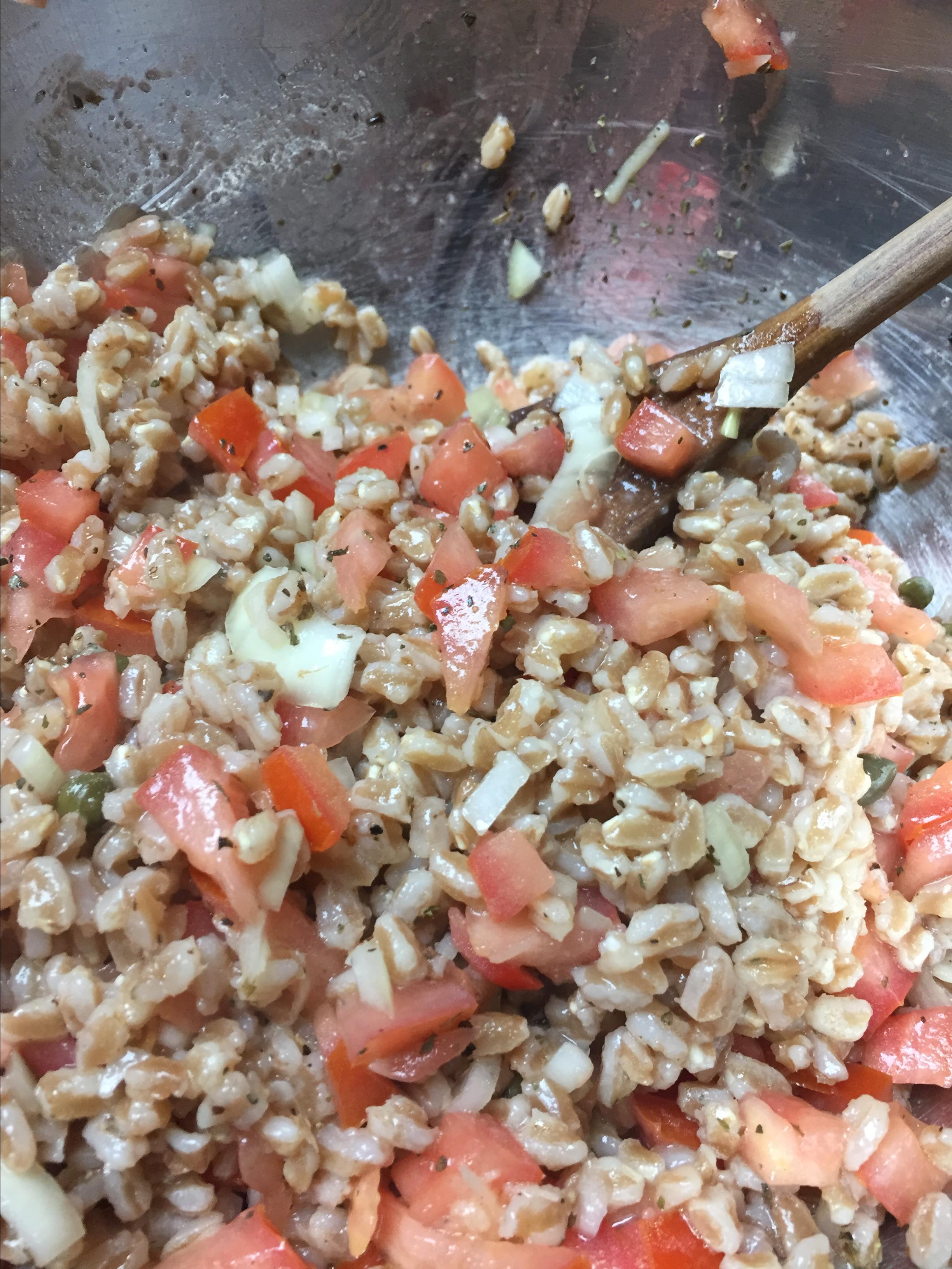 Farro in Insalata alla Milanese (Italian Farro Salad)