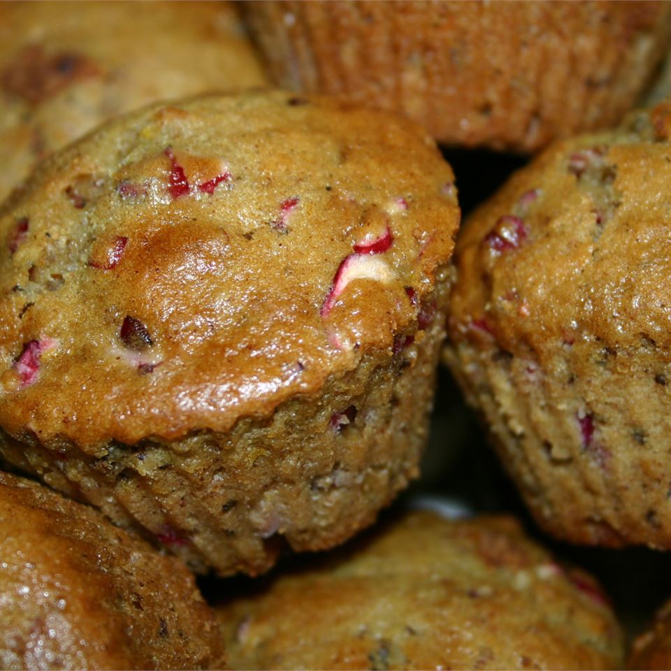Cranberry Applesauce Muffins