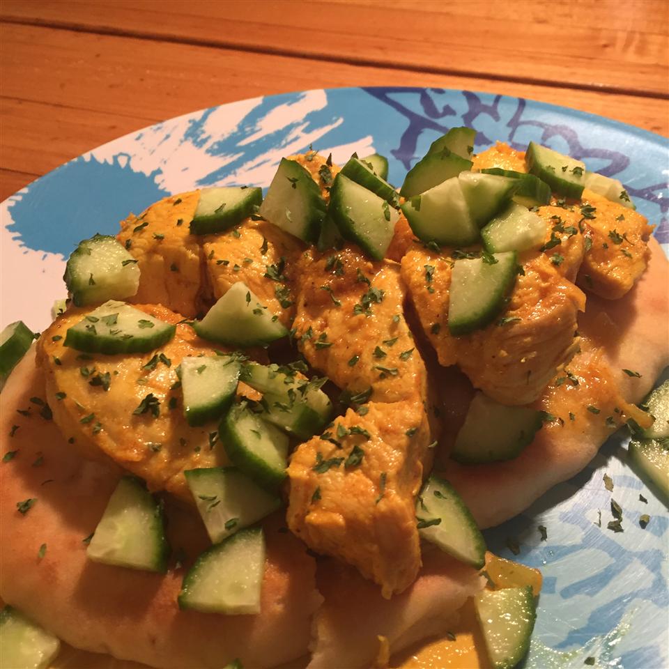 Tangy Turmeric Chicken Wraps