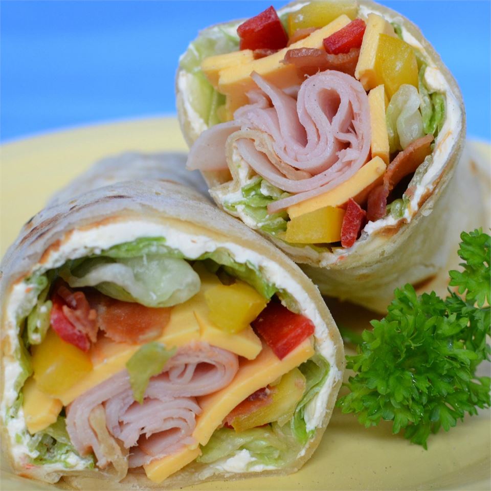 Kickin' Turkey Club Wrap