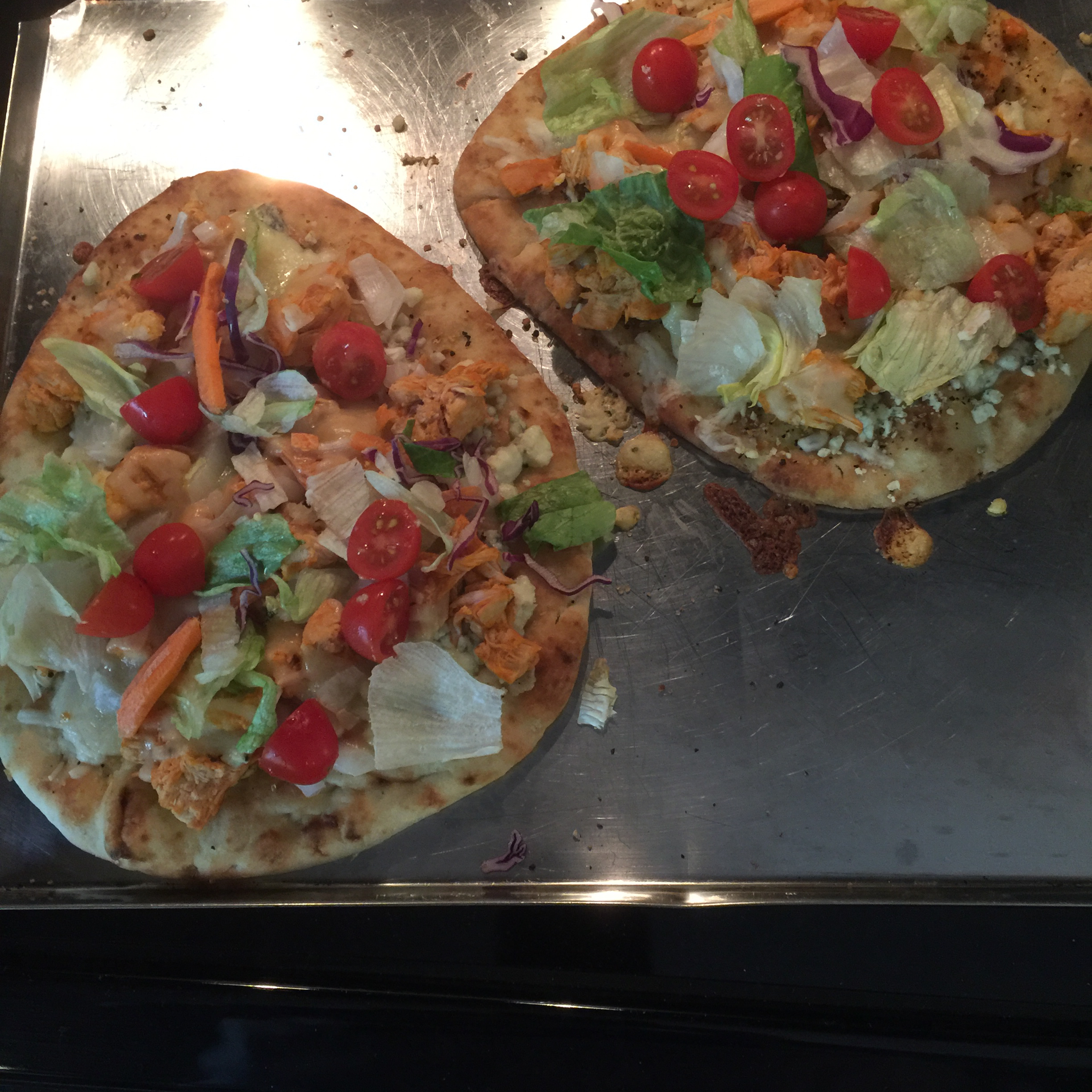 Grilled Buffalo Chicken Pizza