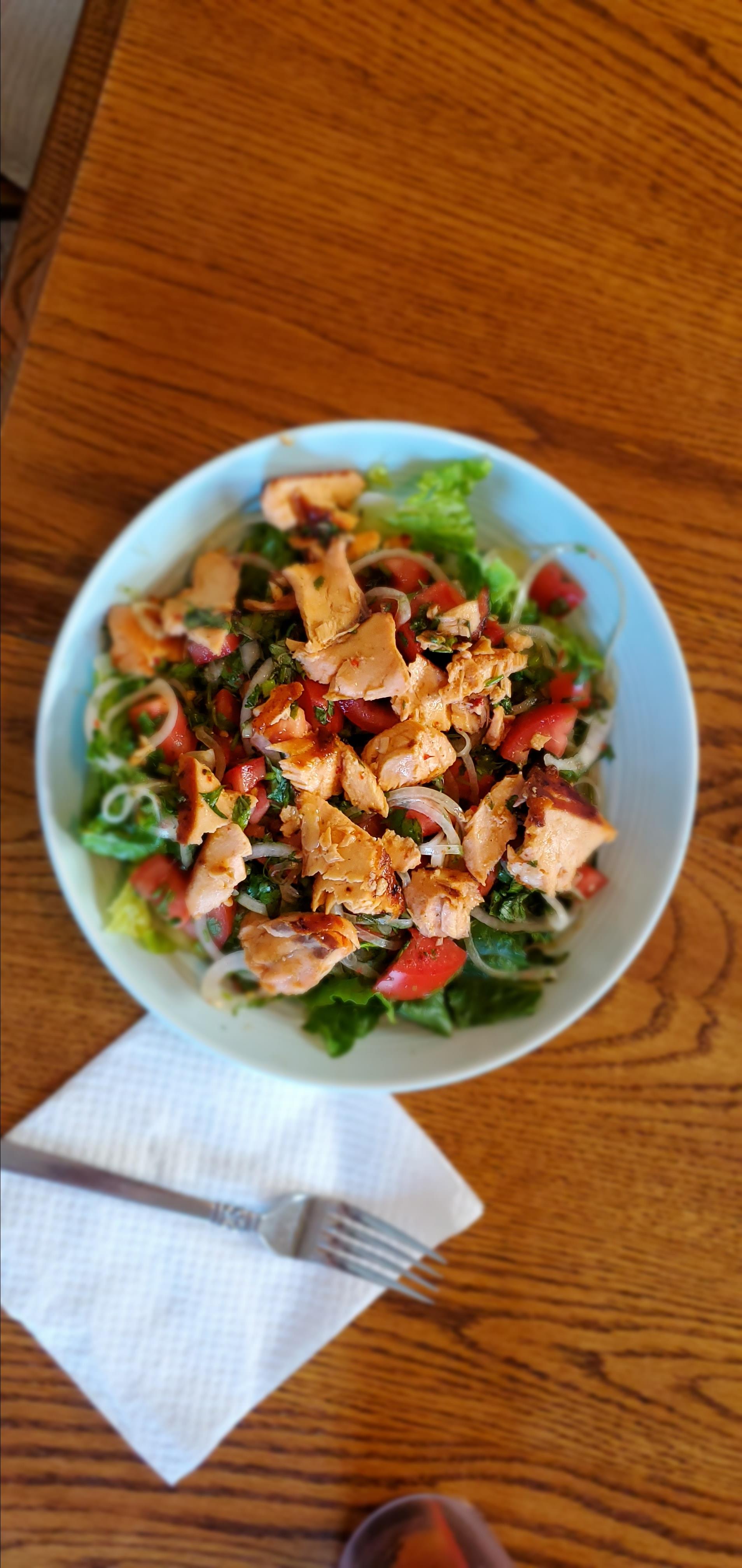 Lemon Blueberry Chicken Salad