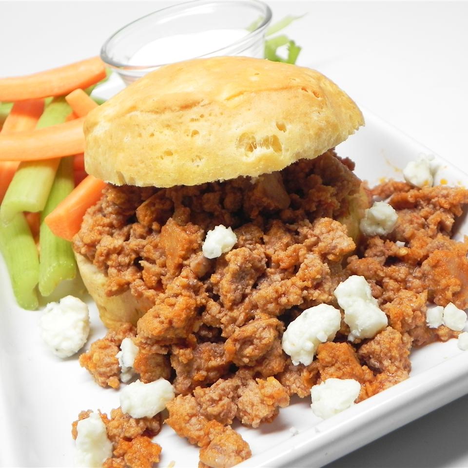 Bill's Buffalo Chicken Sloppy Joes
