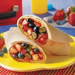 Very Berry Delicious Burrito