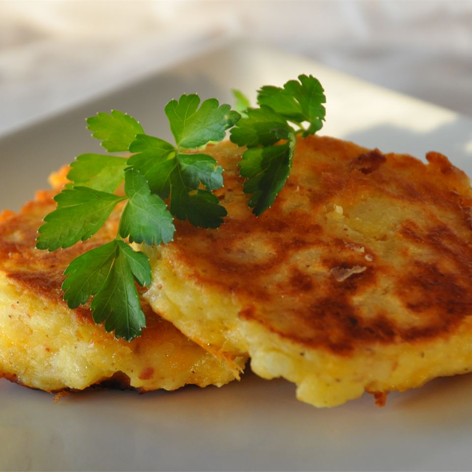 Cheesy Potato Pancakes
