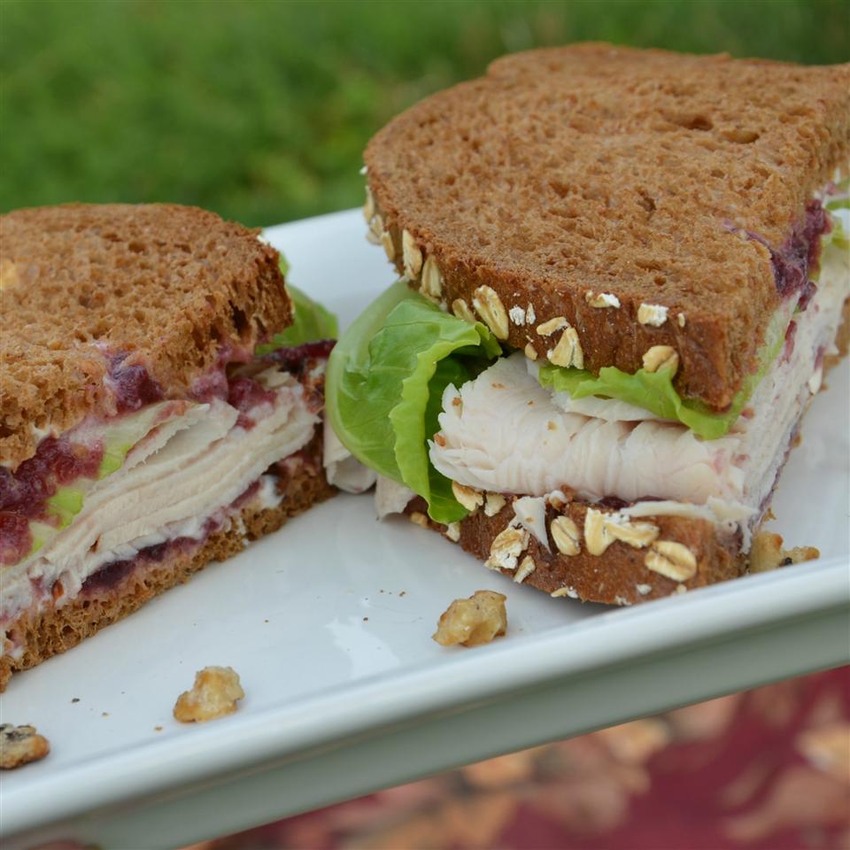 Karla's Nutty Turkey Cranwich