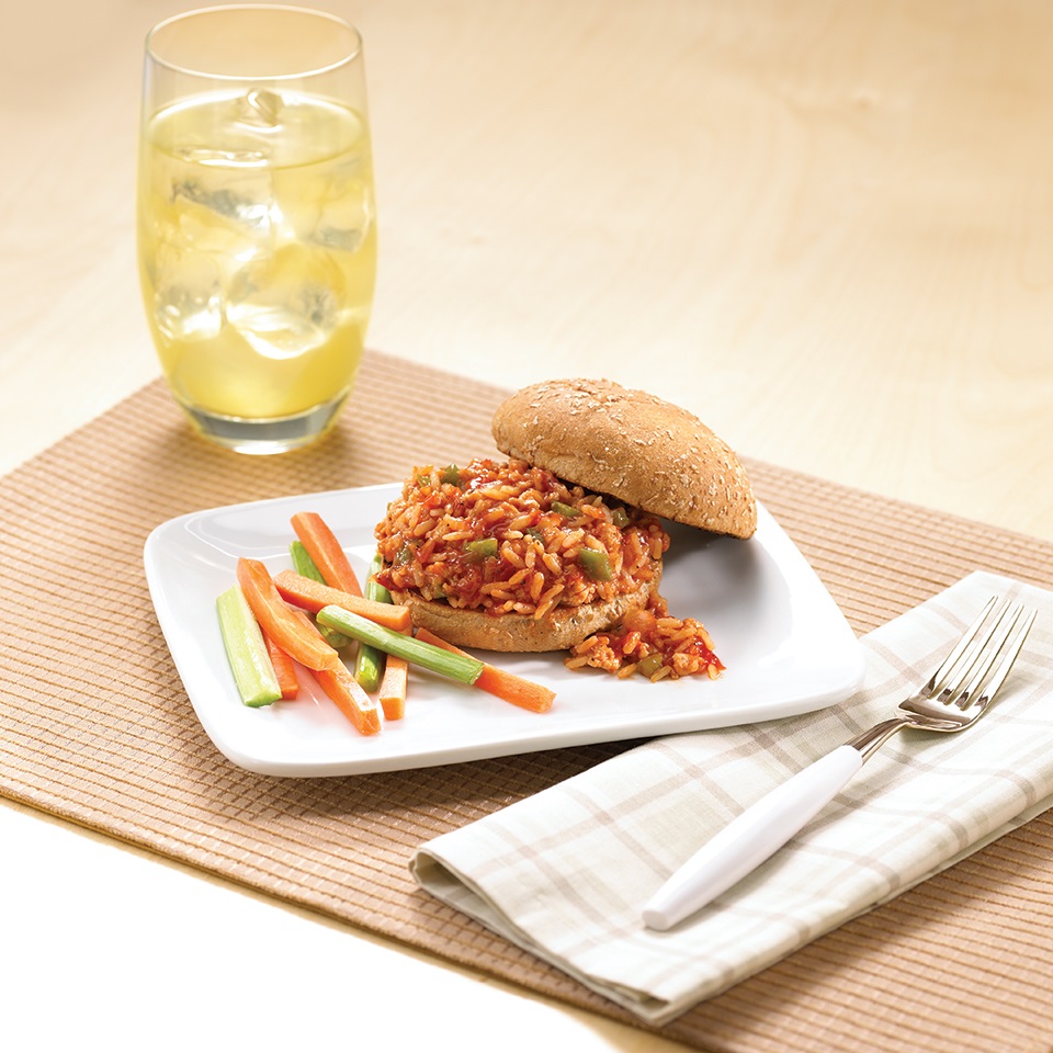 Chicken Brown Rice Sloppy Joes