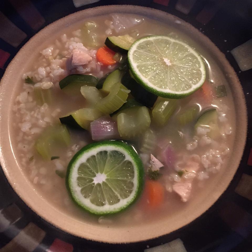 Hearty Chicken and Rice Soup