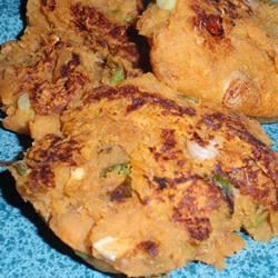 Savory Caribbean-Inspired Sweet Potato Cakes