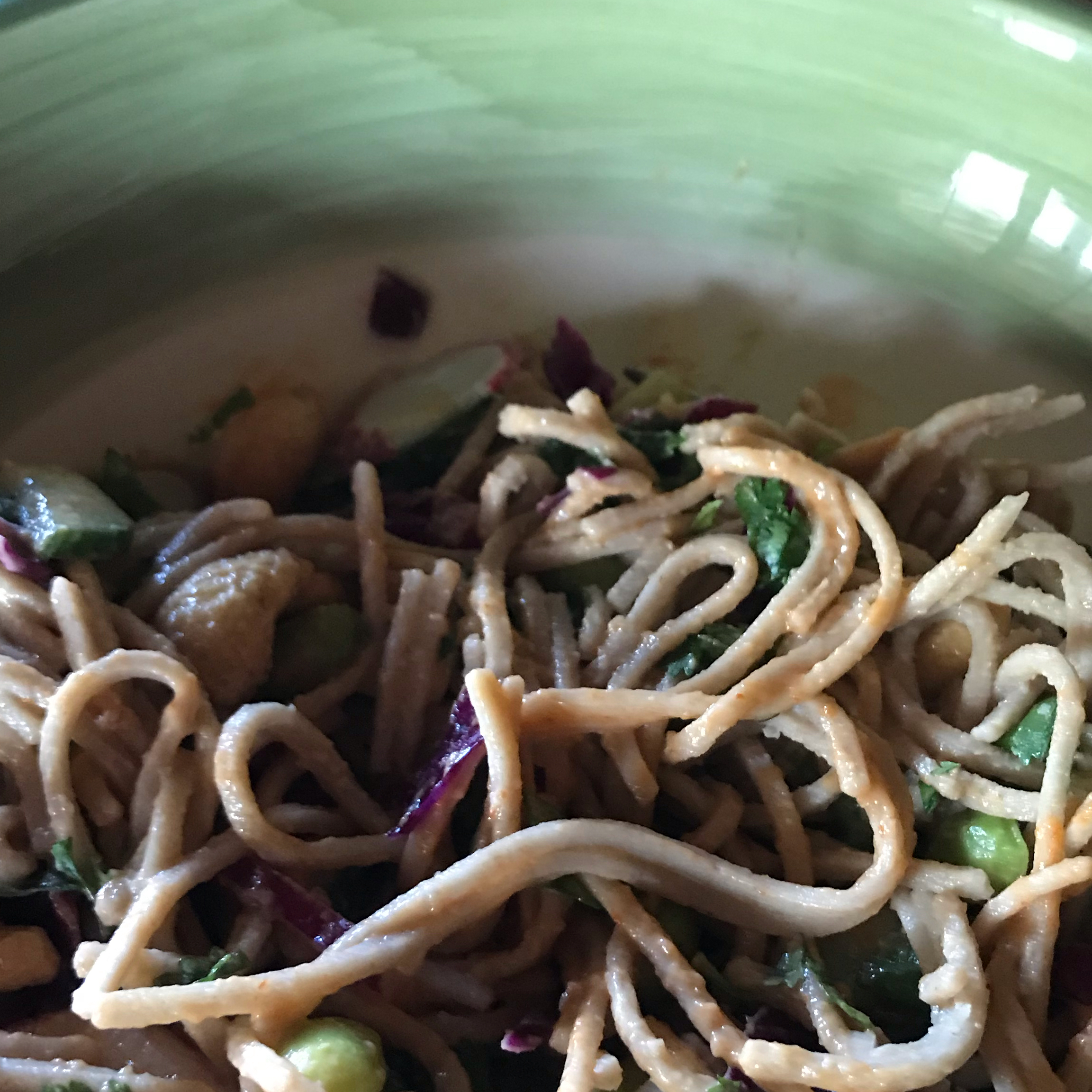 Hummus Noodle Salad