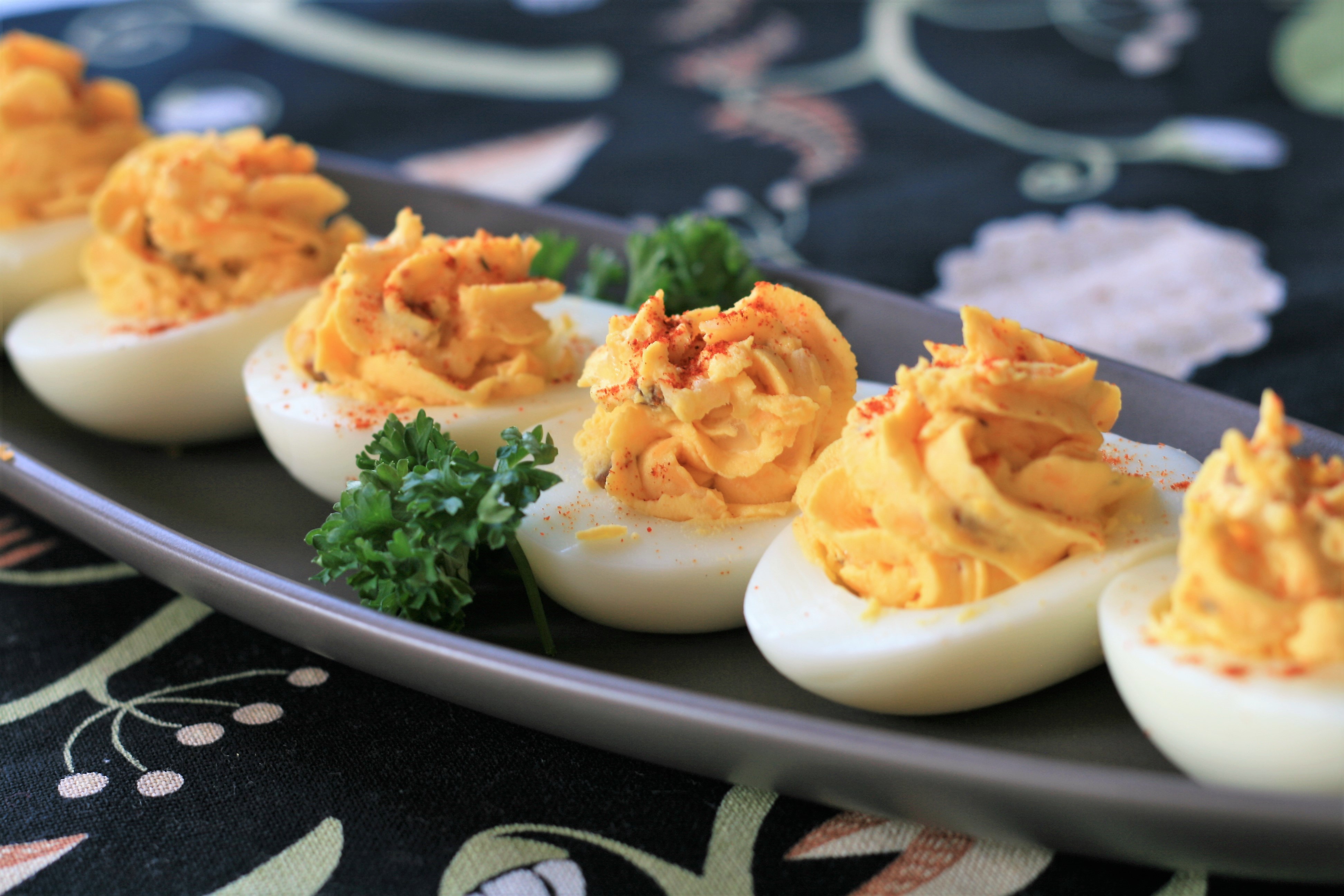 Fully Loaded Deviled Eggs