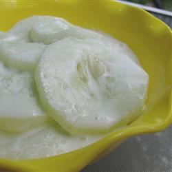 Cucumbers in Sour Cream