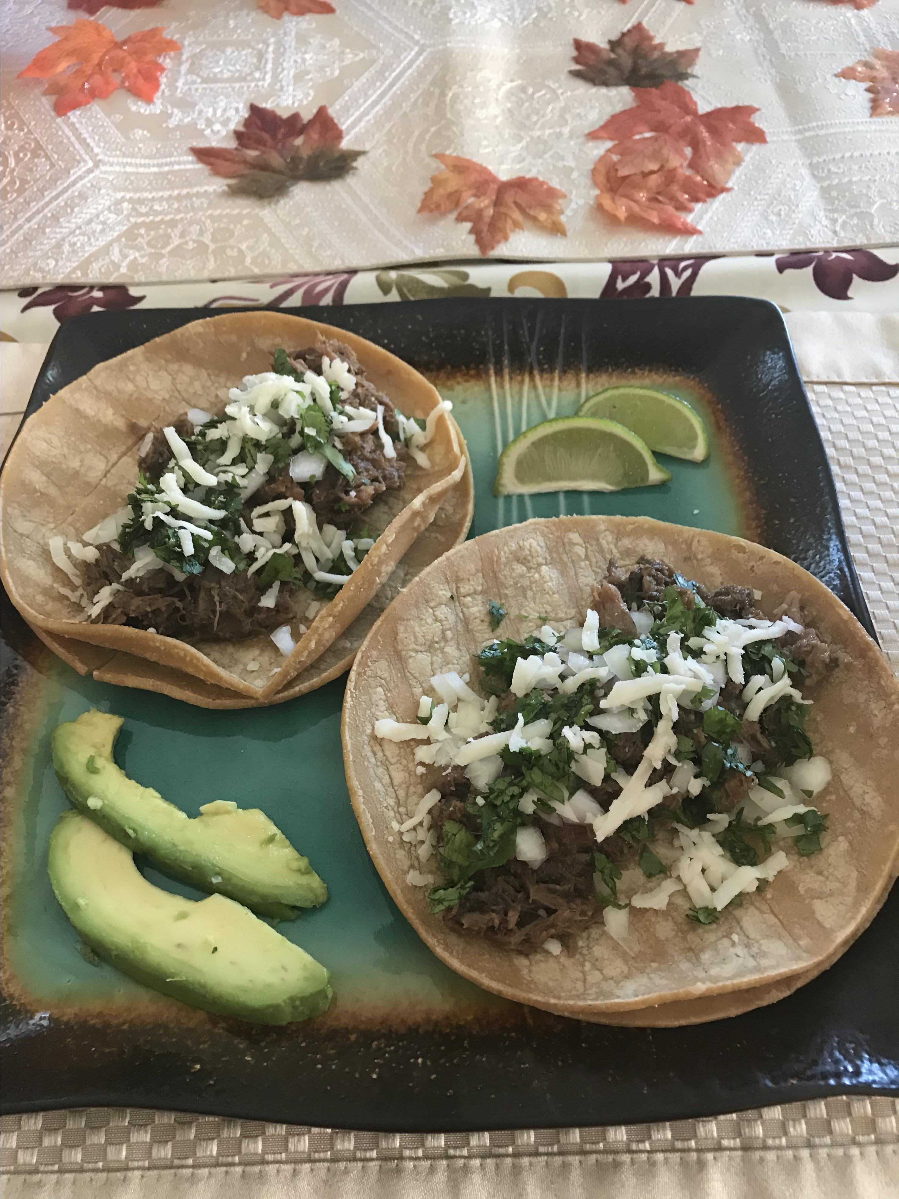 Delicious Beef Tongue Tacos