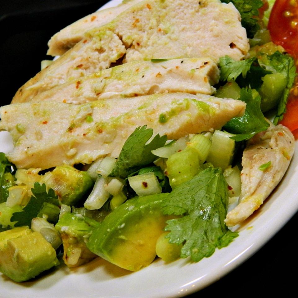Easy Avocado Chicken Salad