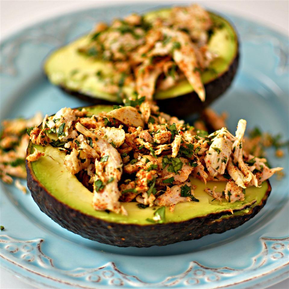 Mexi-Chicken Avocado Cups