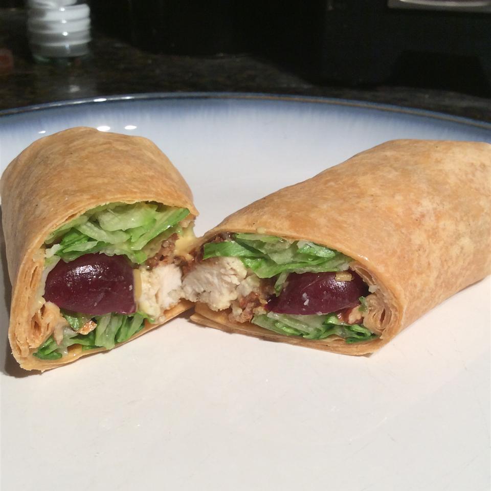 Honey Mustard Crispy Chicken Wrap