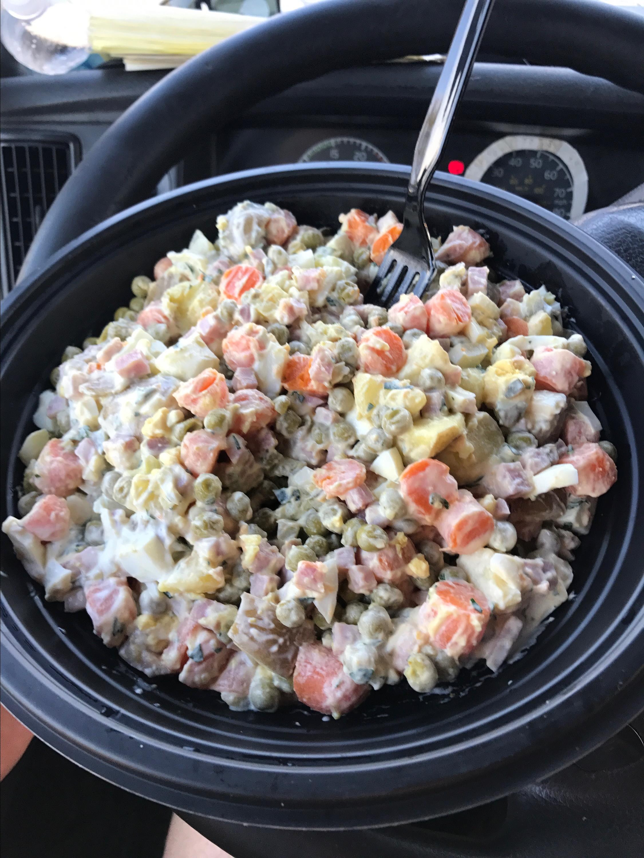 Authentic Russian Salad 'Olivye'