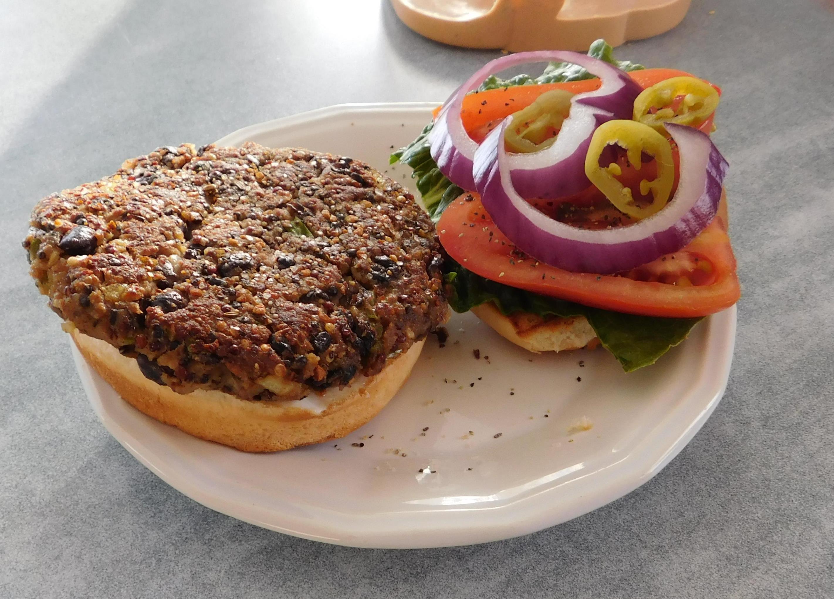 Quinoa Black Bean Burgers
