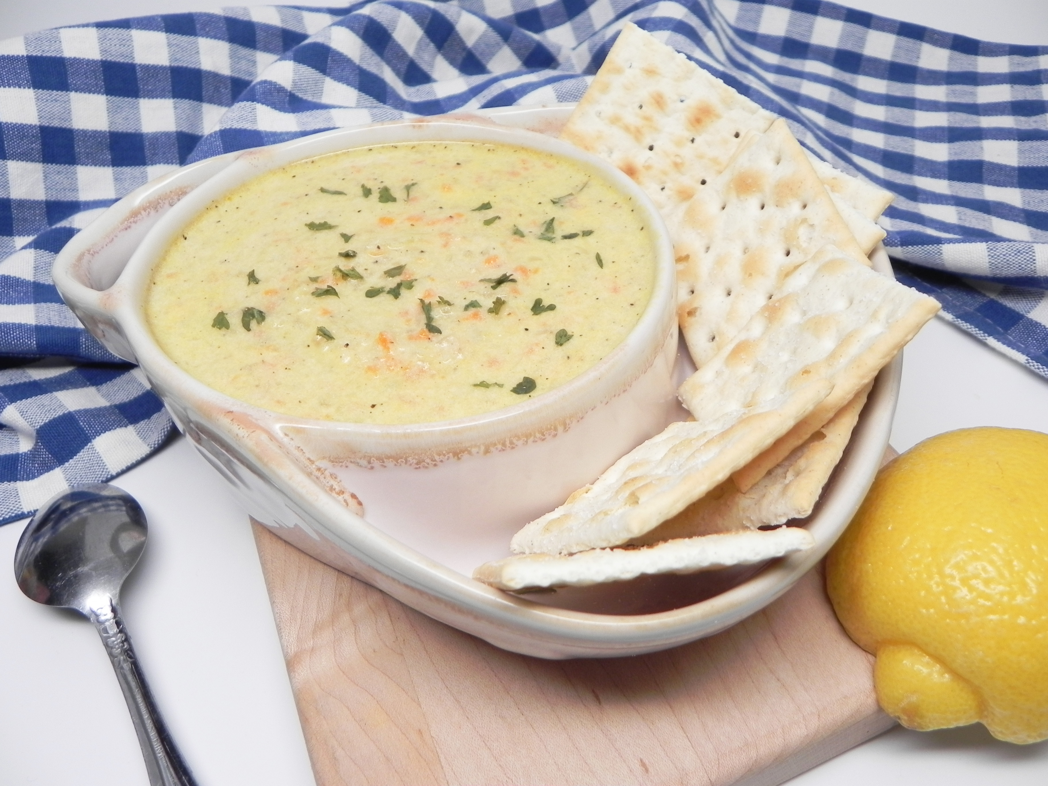 Lemon Artichoke Soup